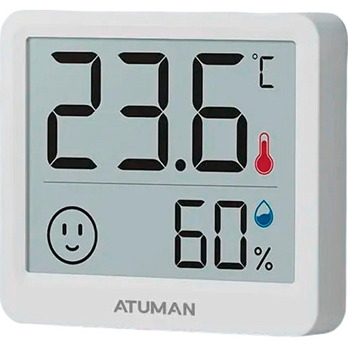 Термогигрометр ATuMan Duka TH Mini White 