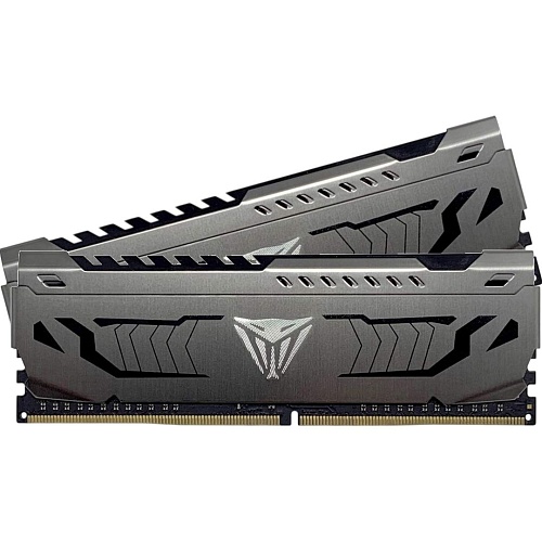 Модуль памяти DDR4 Patriot Viper Steel 2х32GB 3200MHz Black (PVS464G320C6K)
