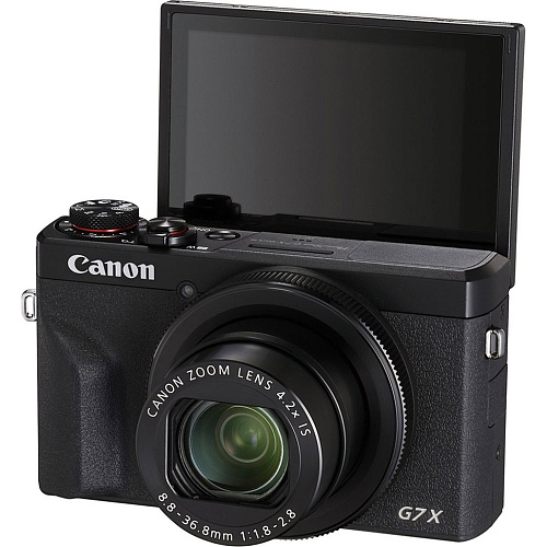 ≡ Фотоаппарат Canon PowerShot G7 X Mark III Black (3637C013