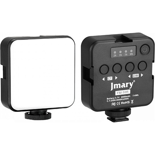 Накамерне світло Jmary FM-59R - придбати в Дніпрі, Україні: ціна, характеристики | інтернет-магазин TOUCH