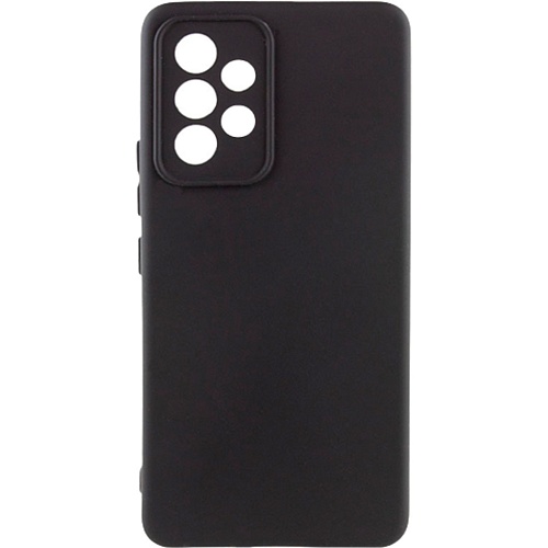 Чехол Silicone Cover Full Camera для Samsung Galaxy A13 4G (Black) HC