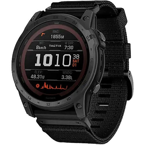 Смарт-годинник Garmin Tactix 7 Pro Ballistics Edition Solar Powered with Applied Ballistics and Nylon Band (010-02704-20/21) - придбати в Дніпрі, Україні: ціна, характеристики | інтернет-магазин TOUCH