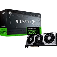 Відеокарта MSI GeForce RTX 5060 Ti 16GB VENTUS 3X OC (G506T-16V3C) UA - придбати в Дніпрі, Україні: ціна, характеристики | інтернет-магазин TOUCH