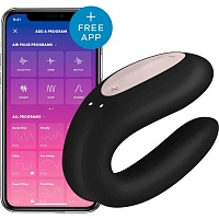 Смарт-вибратор для пар Satisfyer Double Joy Black (SO3898)