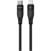 Кабель Proove Soft Silicone USB-C to Lightning 27W 1m Black (CCSO27002101) - придбати в Дніпрі, Україні: ціна, характеристики | інтернет-магазин TOUCH