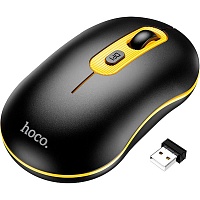 Мышь Hoco GM21 Platinum Wireless Black