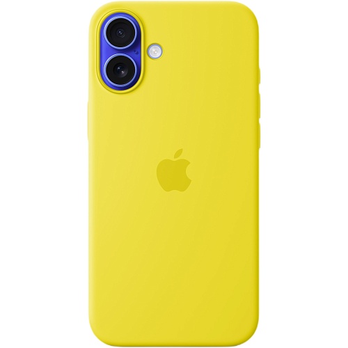 Чехол Apple Silicone Case with MagSafe для iPhone 16 Plus Star Fruit (MYYG3ZM/A)