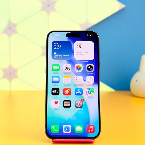 Смартфон Apple iPhone 15 Pro Max 256GB Blue Titanium (MU7A3) Б/У