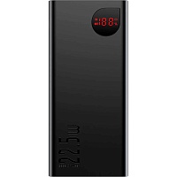 Внешний аккумулятор Baseus Adaman Metal Digital Display 40000 mAh 22.5 Вт Black (PPAD020001)