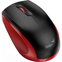 Миша Genius NX-8006 Silent Wireless Black\Red (31030024401) - придбати в Дніпрі, Україні: ціна, характеристики | інтернет-магазин TOUCH