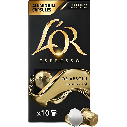 Кофе в капсулах L'or Espresso Or Absolu 10 шт