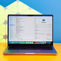 Ноутбук Apple MacBook Pro 14'' M1 Pro 16GB/512GB Space Gray 2021 (MKGP3) Б/У - придбати в Дніпрі, Україні: ціна, характеристики | інтернет-магазин TOUCH