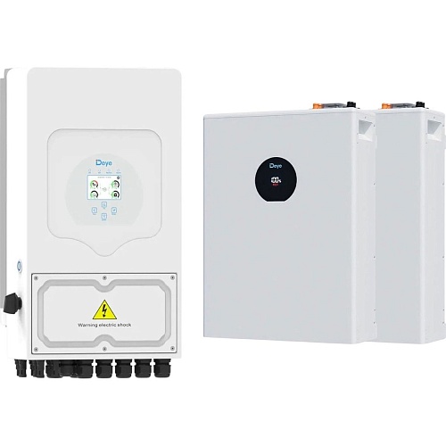 Система зберігання енергії Deye SUN-3.6K-SG05LP1-EU-AM2-P 3.6kW + 2 АКБ SE-F5 Pro-С 10.2kWh (51.2V/100Ah/5120Wh) - придбати в Дніпрі, Україні: ціна, характеристики | інтернет-магазин TOUCH