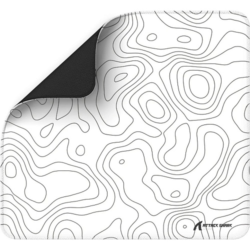 Коврик для мыши Attack Shark CM02 Contour White (AS-6972792472447-W)