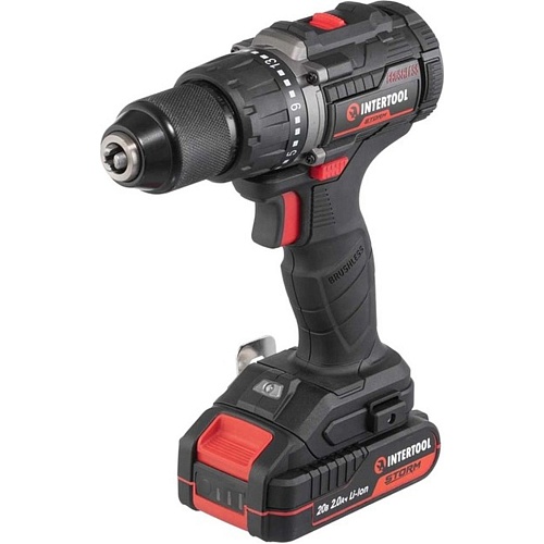 Дрель-шуруповерт Intertool WT-0360