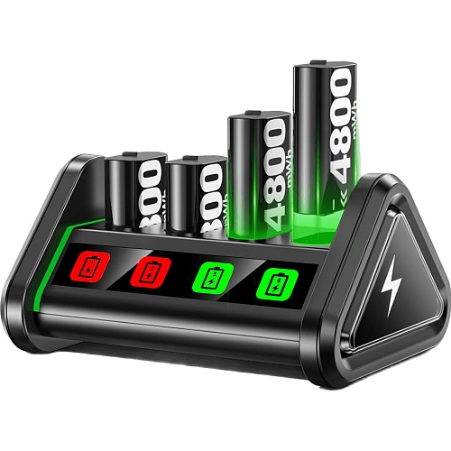 Зарядная станция OIVO NG-X518X Charging Dock + 4 АКБ 4800mWh для Xbox Сontrollers One/Series