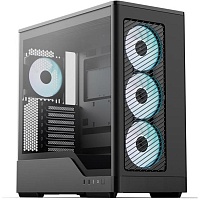 Корпус AeroCool D520A-BK-v1 Black (ACCM-DS05143.11)