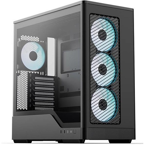 Корпус AeroCool D520A-BK-v1 Black (ACCM-DS05143.11)