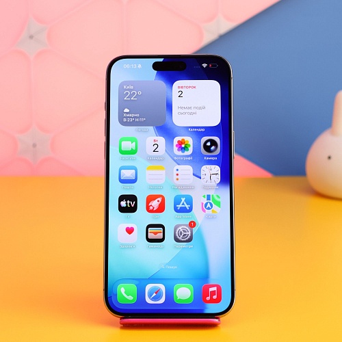 Смартфон Apple iPhone 15 Pro Max 512GB Natural Titanium (MU7E3) Б/У