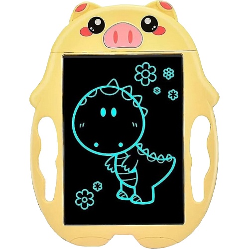 Планшет для рисования DK Kids Pad 9" Color Piggy Yellow 