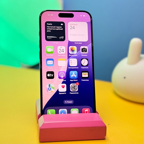 Смартфон Apple iPhone 15 Pro 256GB Blue Titanium (7850) Б/У