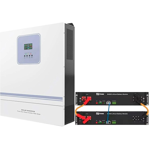 Система хранения энергии Techfine GA-11048JMH + АКБ 2 x Dyness B4850 LiFePO4 2400Wh