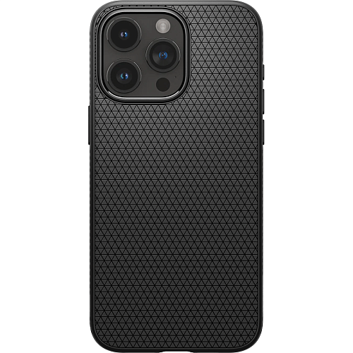 Чехол Spigen Liquid Air Case для Apple iPhone 15 Pro Max Matte Black (ACS06562)