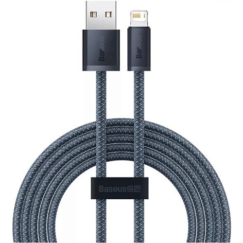 Кабель Baseus Dynamic Series USB to Lightning 2m Slate Gray (CALD000516) - придбати в Дніпрі, Україні: ціна, характеристики | інтернет-магазин TOUCH