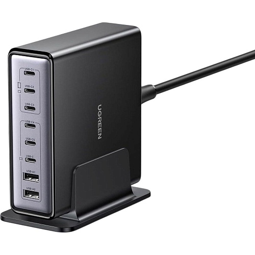 Сетевое зарядное устройство Ugreen X766 200W 8-Port Gan Desktop Fast Charger (55324)