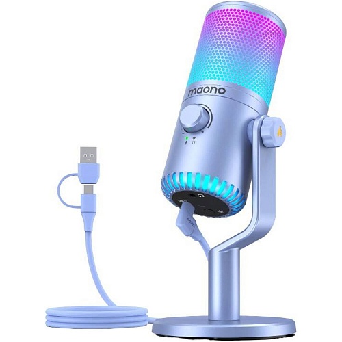 Микрофон Maono DM30 RGB Purple