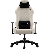 Геймерское кресло Anda Seat Luna Size L Ivory Fabric (AD18-44-I-F)