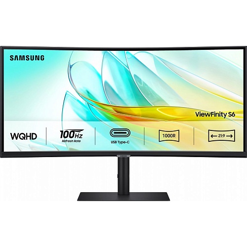 Монитор Samsung 34" ViewFinity S6 S65UC (LS34C650UAIXUA)