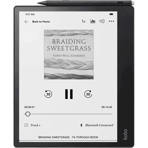 Электронная книга Kobo Elipsa 2E Black (N605-KU-BK-K-BU)