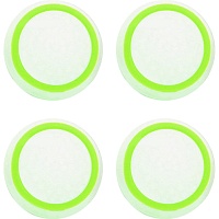 Накладки на стики Thumb Grips 4-pack для PS4/PS5/Xbox White Green