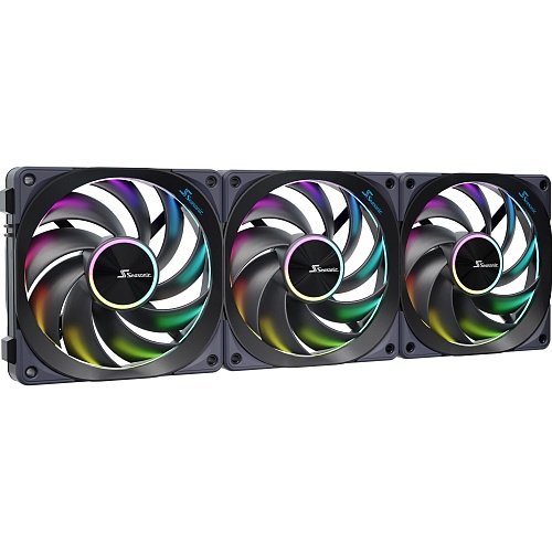 Комплект вентиляторов SeaSonic MagFlow 120 ARGB (MAGFLOW-ARGB-3)