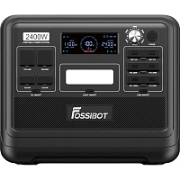 Зарядна станція Fossibot F2400 Black - придбати в Дніпрі, Україні: ціна, характеристики | інтернет-магазин TOUCH