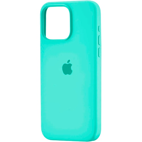 Чехол Silicone Case для Apple iPhone 16 Pro Max Mint AA