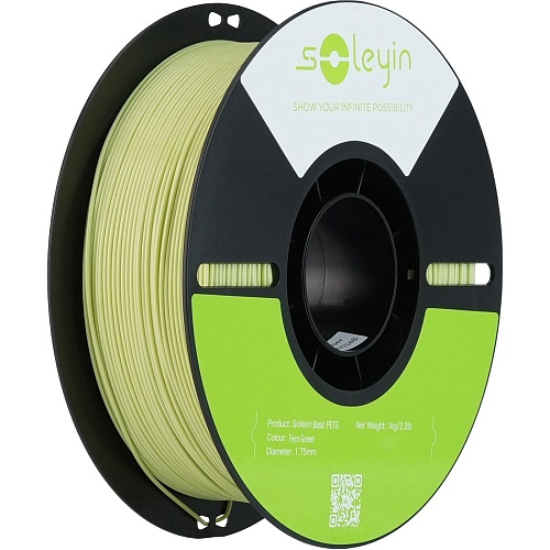 Филамент для 3D-принтеров Creality Soleyin PETG 1kg Green Fern (3301030162)