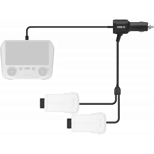 Зарядное устройство в прикуриватель STARTRC 33Вт для квадрокоптера DJI Mini 3 Pro (1110955)