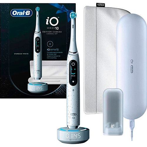 Электрическая зубная щетка Oral-B iO Series 10 Special Edition Stardust White (iOM10.1A3.1AD)