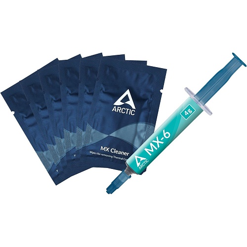 Термопаста Arctic MX-6 4g with 6pcs MX Cleaner (ACTCP00084A)
