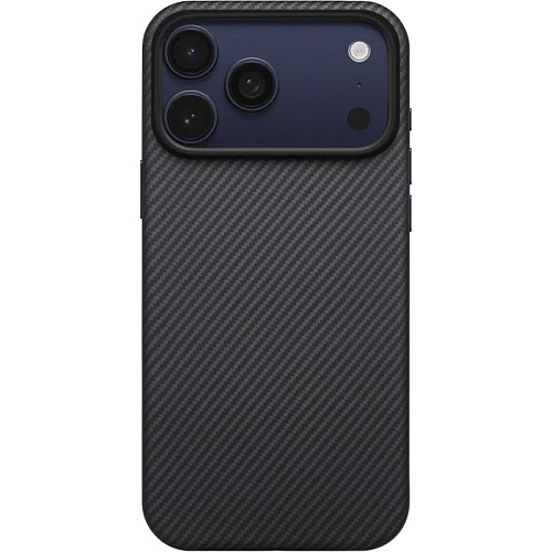 Чехол Pitaka Aramid UltraGuard Twill 600D для Apple iPhone 17 Pro Max Black/Grey (KI1701PBM)