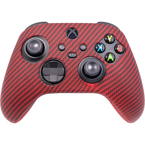 Чохол на геймпад Dobe Silicone Case for Xbox Series X|S Controller Red Carbon - придбати в Дніпрі, Україні: ціна, характеристики | інтернет-магазин TOUCH
