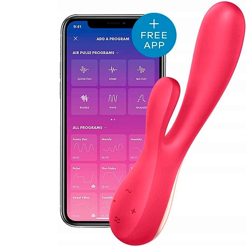 Смарт-вібратор кролик Satisfyer Mono Flex Red (SO3900) - придбати в Дніпрі, Україні: ціна, характеристики | інтернет-магазин TOUCH
