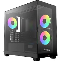 Корпус Ocypus Gamma C52 ARGB Black (GAMMA-C52-BKD300XX-GL)