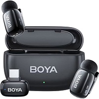 Микрофонная радиосистема Boya Mini 2-02 USB-C Black