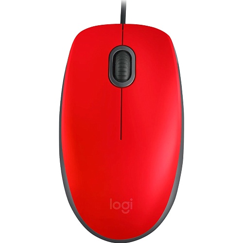 Мышь Logitech M110 Silent Red (910-006759) UA