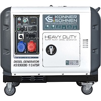 Генератор дизельный Konner&Sohnen KS 9300DE-1/3 ATSR 6/6.5 кВт