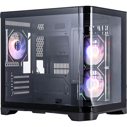Корпус 1stPlayer UV5-BK-2FC7R-1FC7 Black