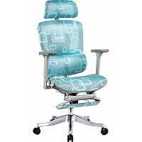 Офисное кресло GT Racer B-524 Gray/Blue